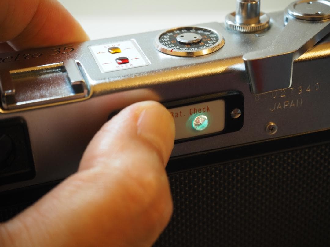 整備済 YASHICA ELECTRO 35 ヤシカコンパクトフィルムカメラ