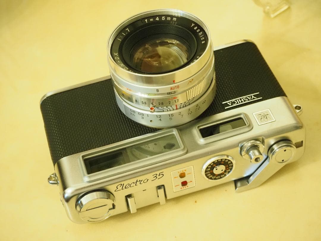 整備済 YASHICA ELECTRO 35 ヤシカコンパクトフィルムカメラ