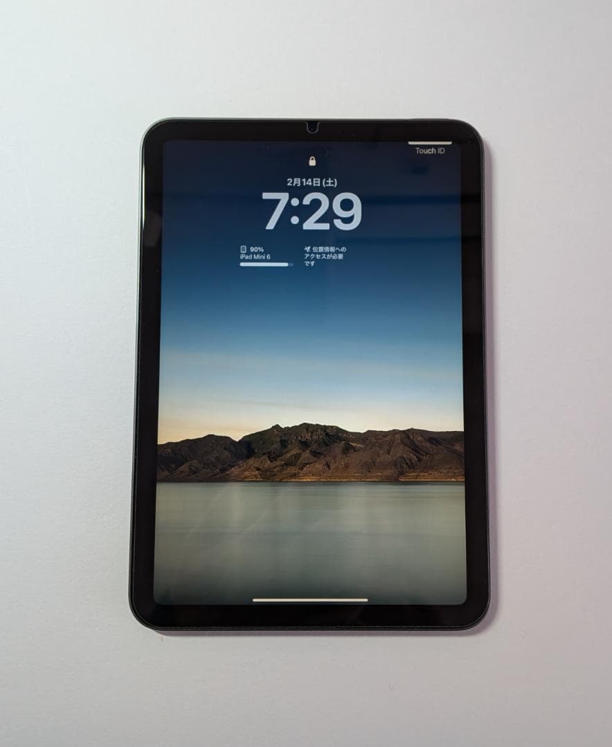 Apple iPad mini 第6世代 WiFi64GBスペースグレイ100％