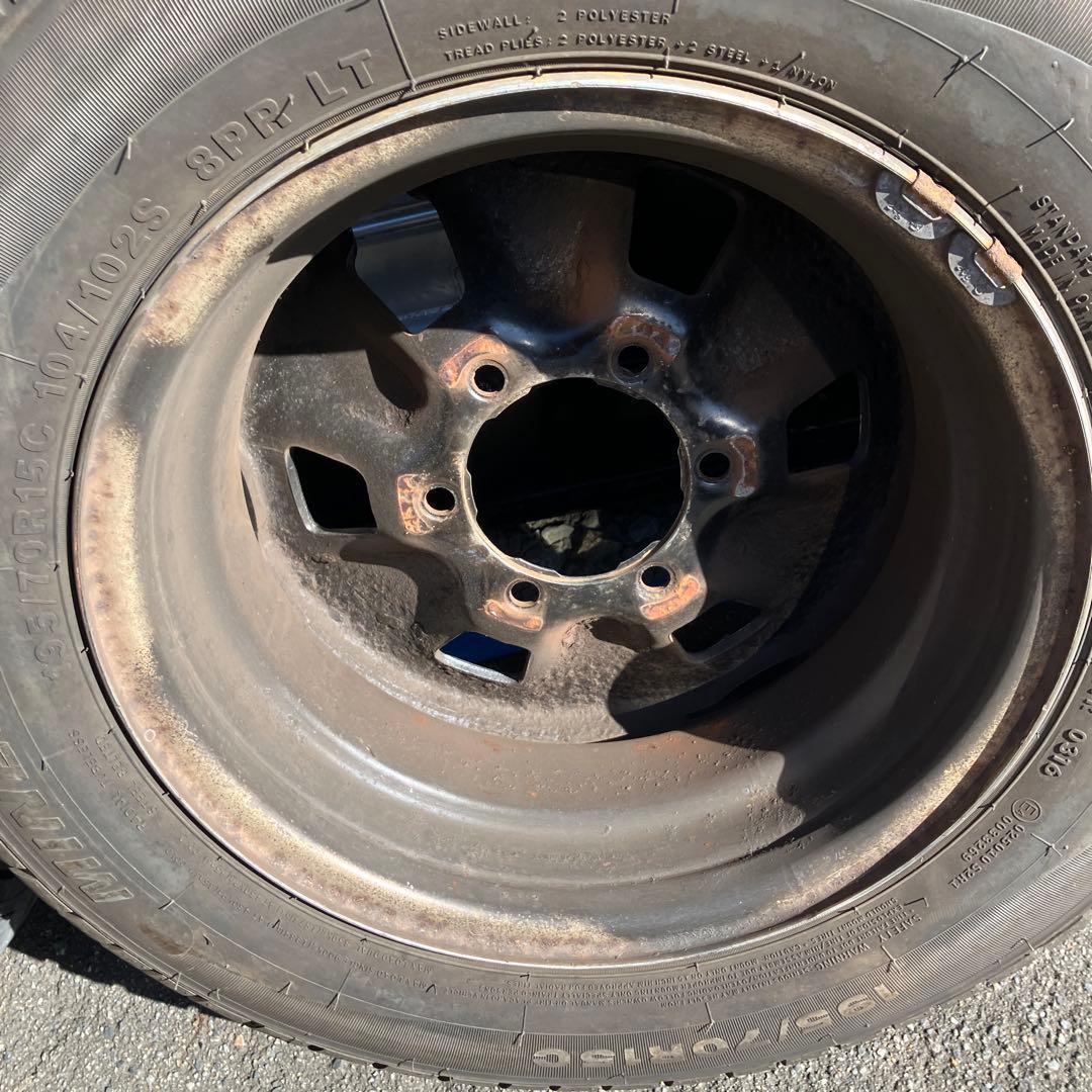 トヨタ純正メッキホイール　ハイラックス　ハイエースなどに