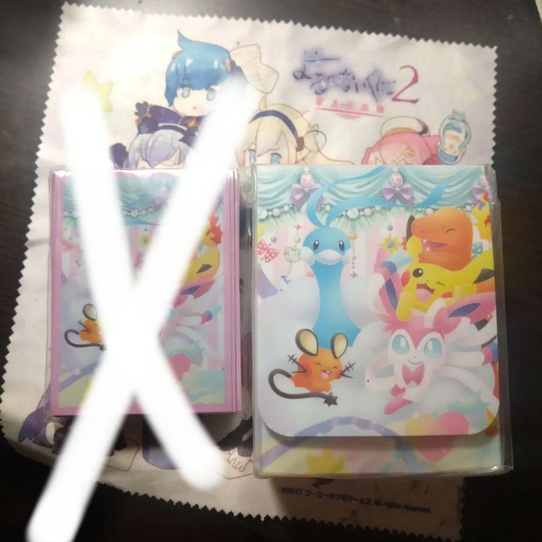ポケキュンデッキシールド　デッキケース　セット　未開封