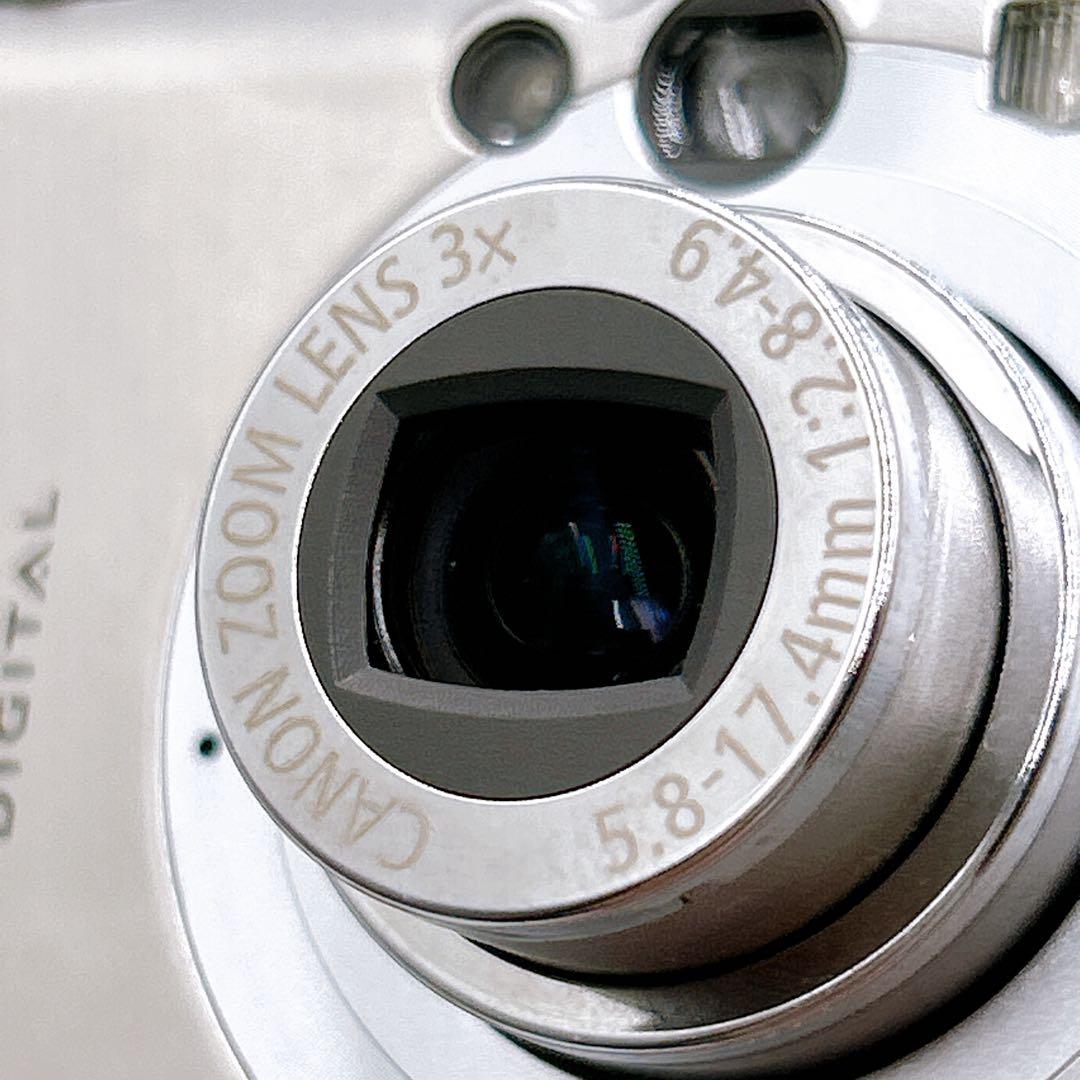 ☆美品☆【Canon】IXY DIGITAL 70 コンデジ シルバー 動作品