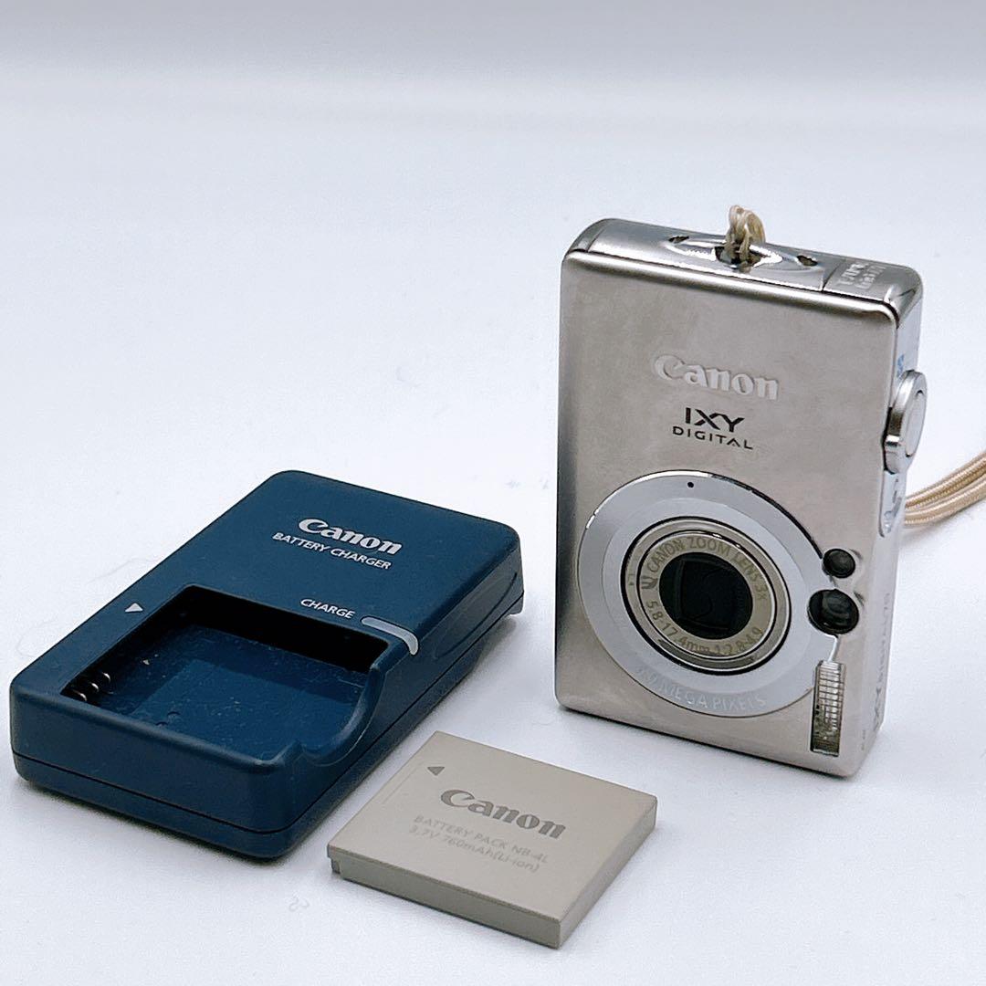 ☆美品☆【Canon】IXY DIGITAL 70 コンデジ シルバー 動作品