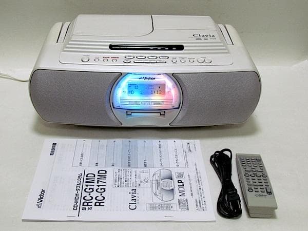 ビクター CD/MDラジカセ RC-G1MD 動作品