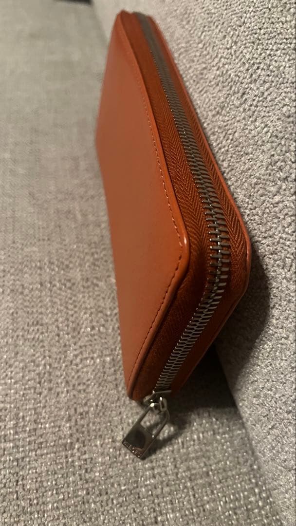 未使用品　ヒロフ　長財布 ラウンドファスナー レザーロング ウォレット 本革