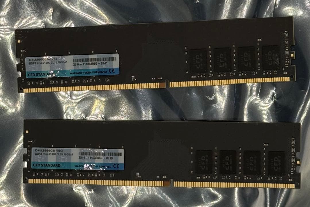 CFD メモリ DDR4 2666 PC4-21300 16GB 32GB