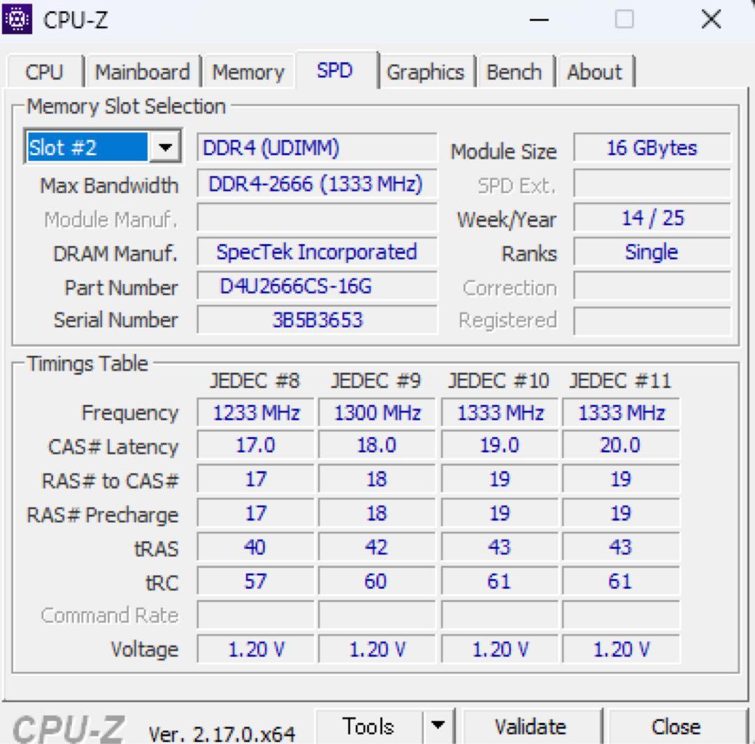 CFD メモリ DDR4 2666 PC4-21300 16GB 32GB