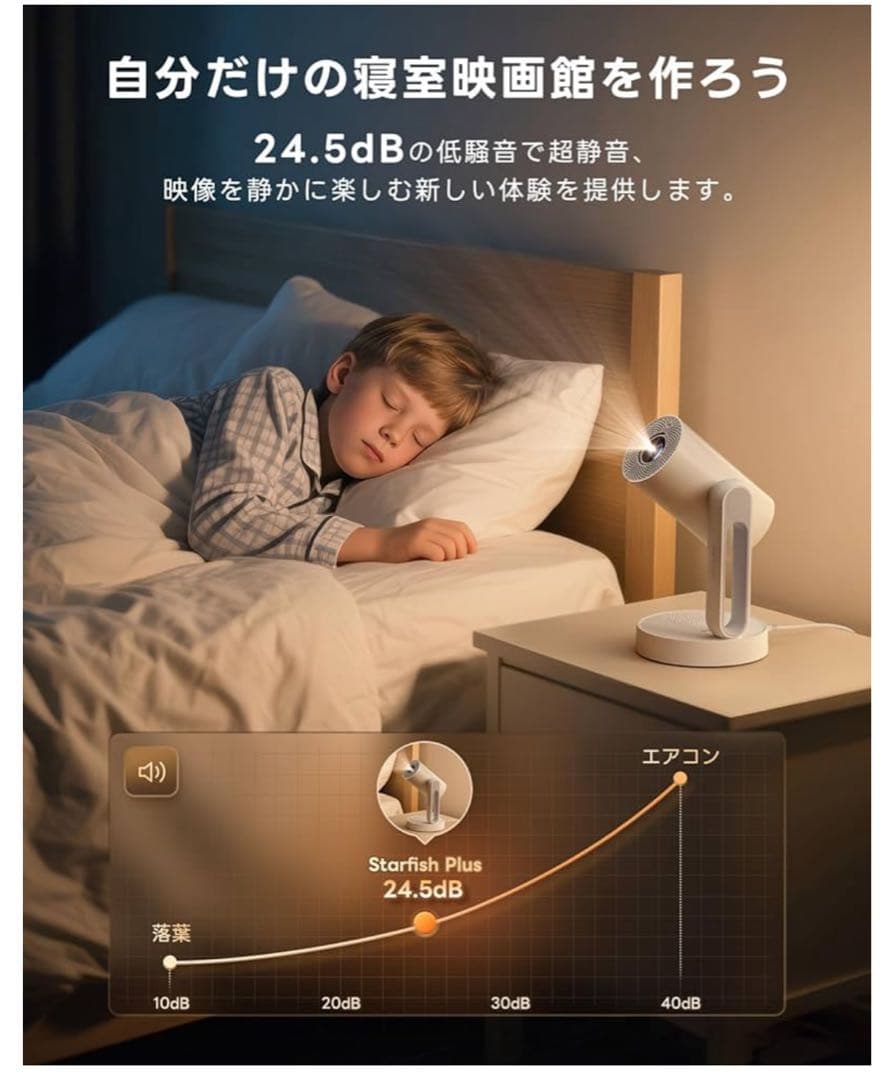 【新品】プロジェクター Google TV Netflix フルHD 天井投影