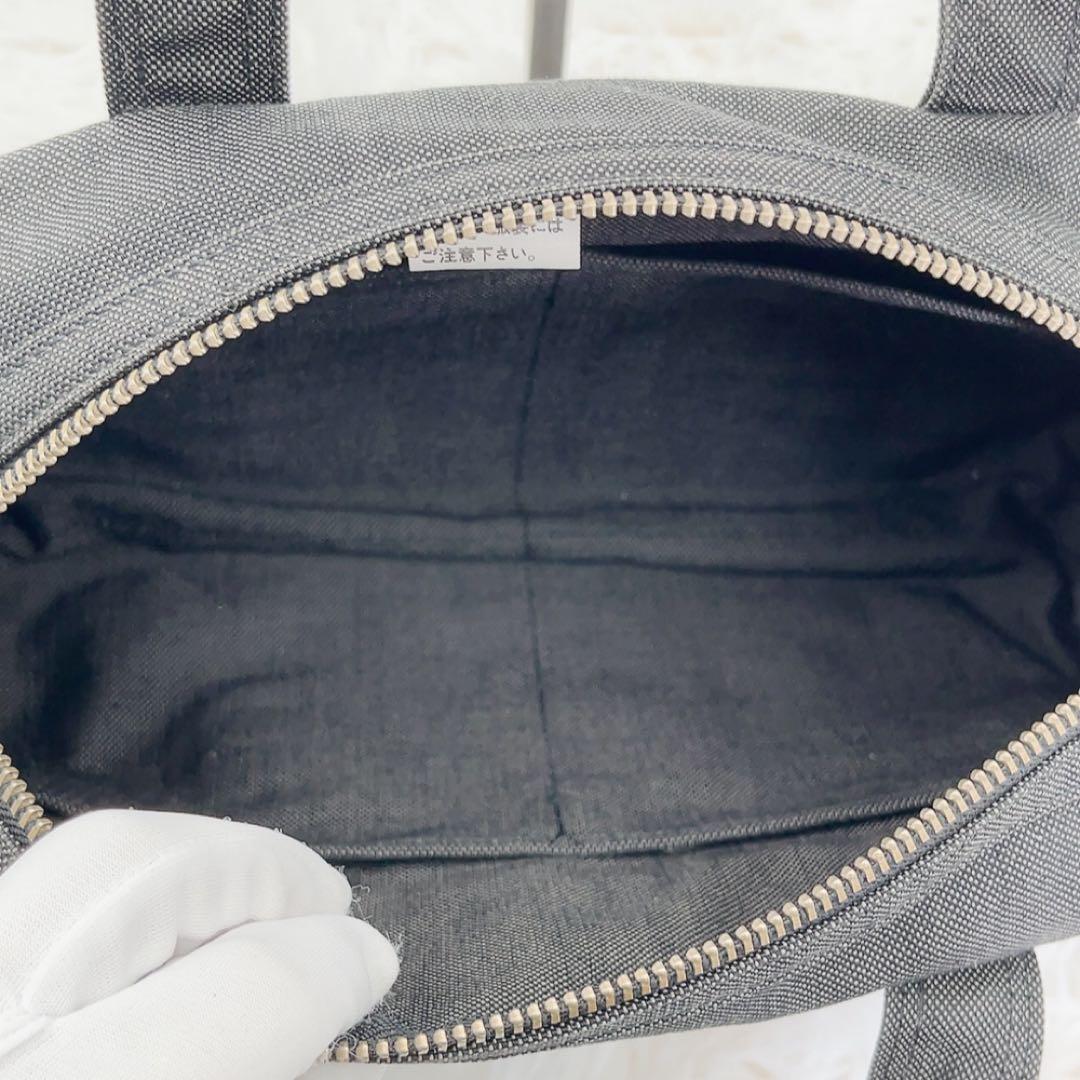 【廃盤】極美品 ポーター スモーキー ブラックキャンバス ドラムバッグ