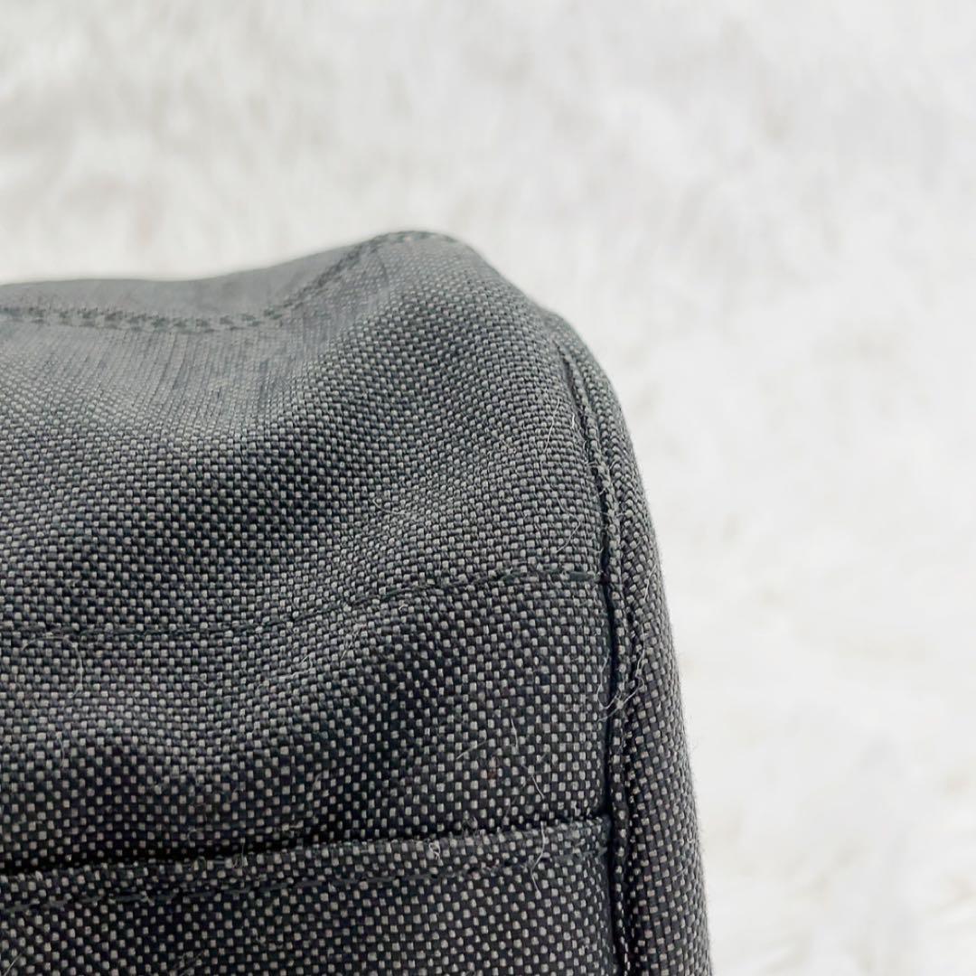 【廃盤】極美品 ポーター スモーキー ブラックキャンバス ドラムバッグ