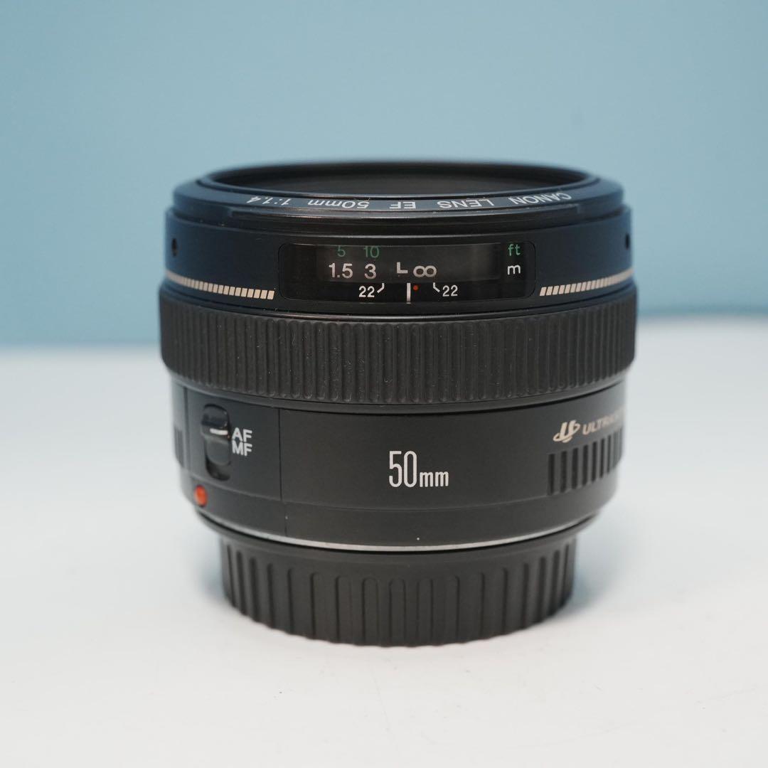 Canon純正 50mm F1.4 標準レンズ 美品 a4731