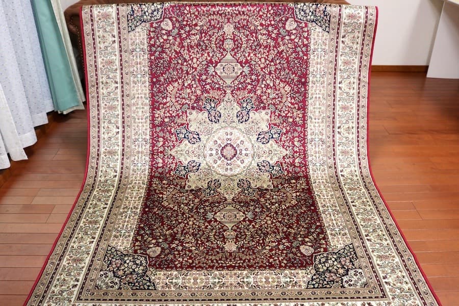 送料無料！ペルシャ柄絨毯 160×230 新品 ラグ カーペット 訳あり