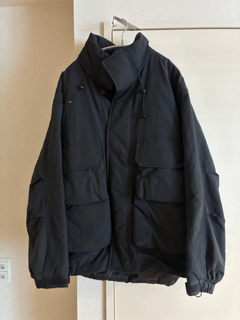 monkey time パテッド スタンドカラー ブルゾン