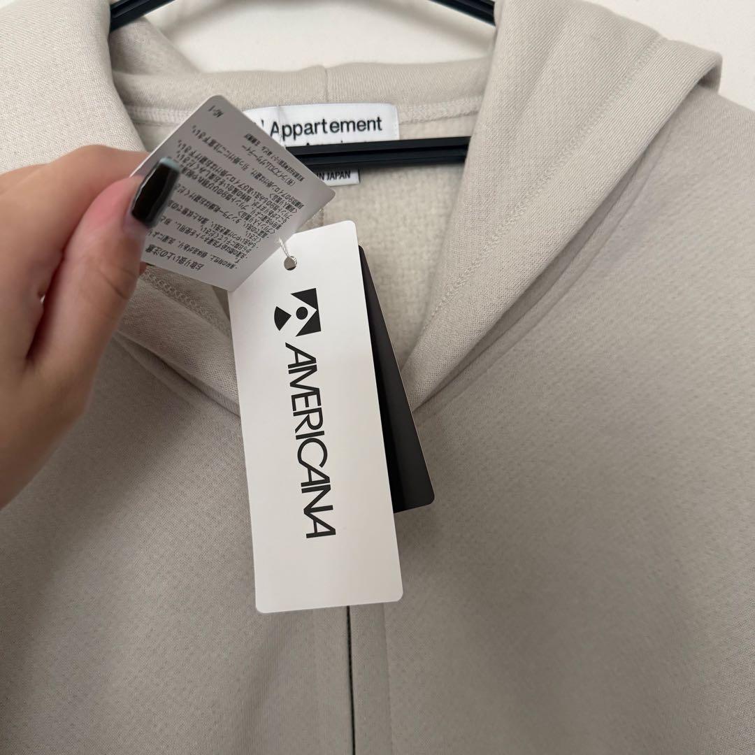 タグ付き　アパルトモン　アメリカーナ　WIDE FULLZIP HOODIE