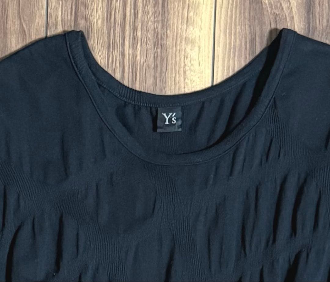 Y's ワイズ ヨウジヤマモト 黒 長袖チュニック