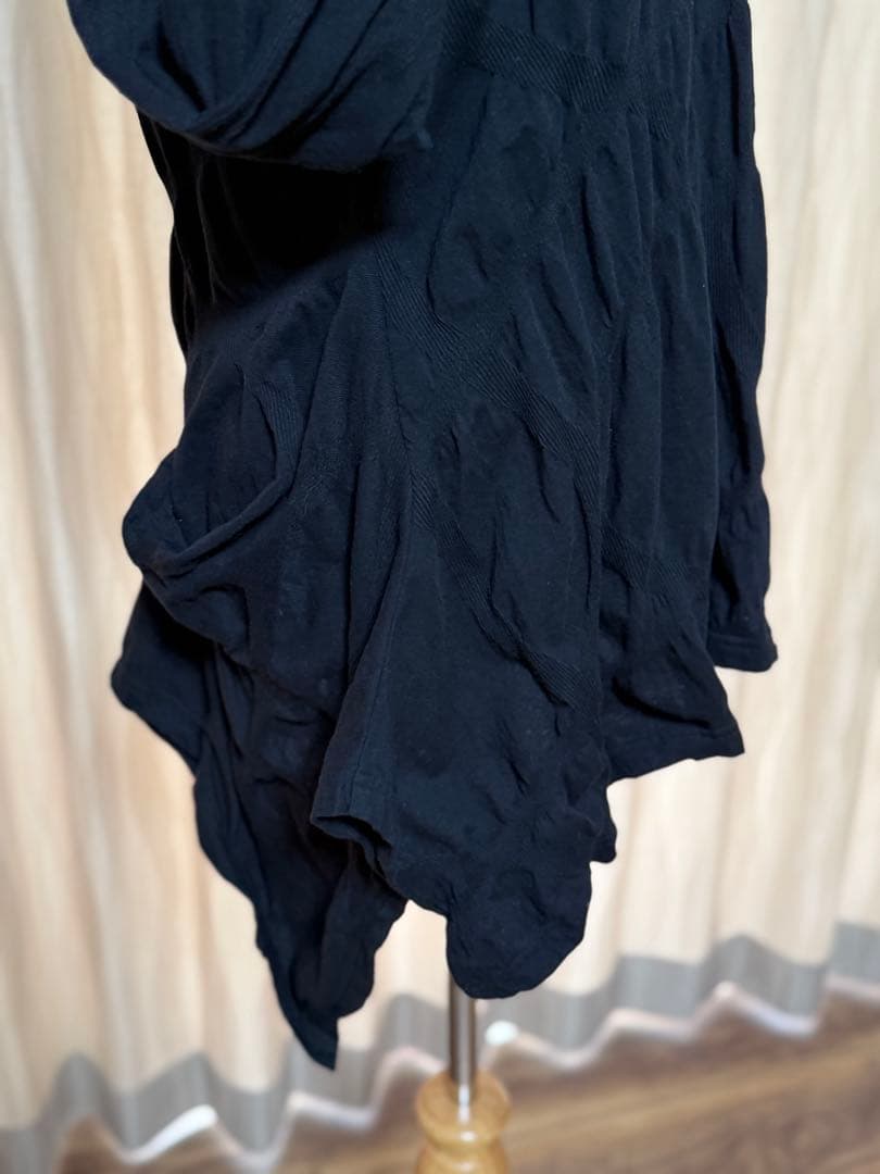 Y's ワイズ ヨウジヤマモト 黒 長袖チュニック