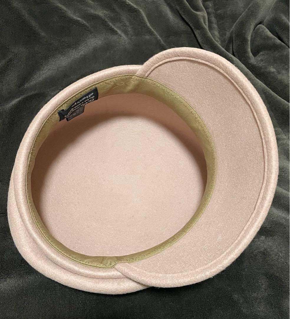 CA4LA キャスケット アシンメトリー ベージュ