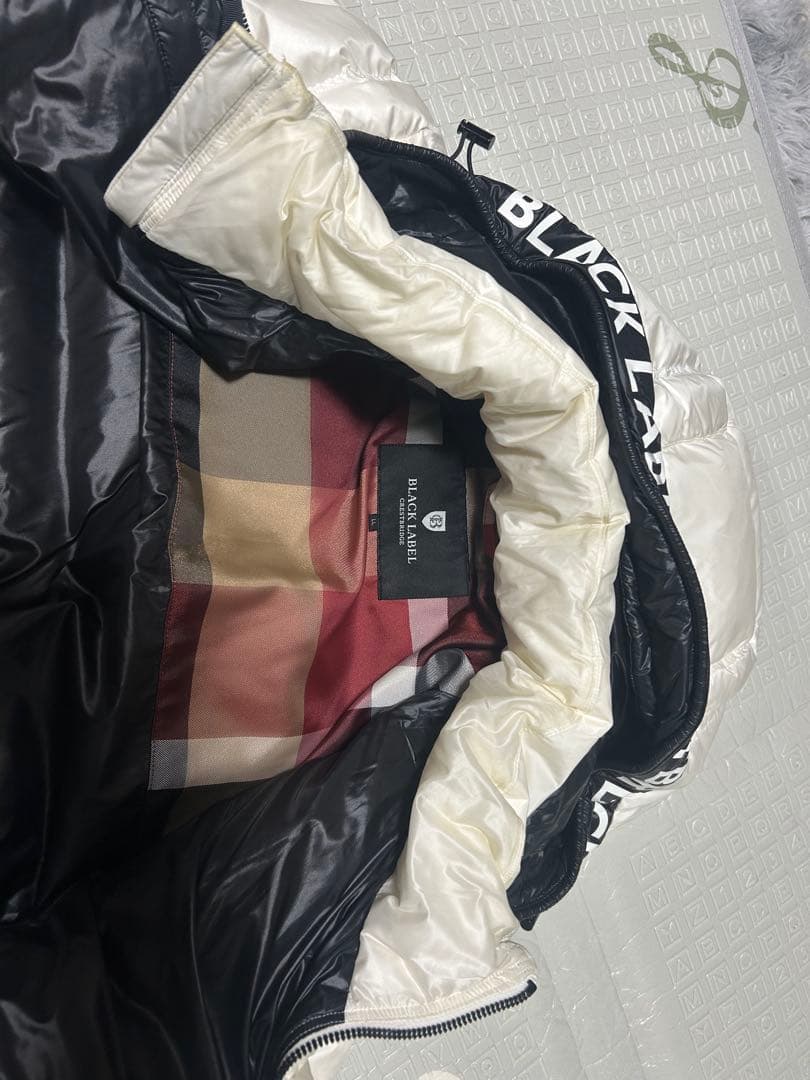 BLACK LABEL ホワイト ダウンジャケット LL