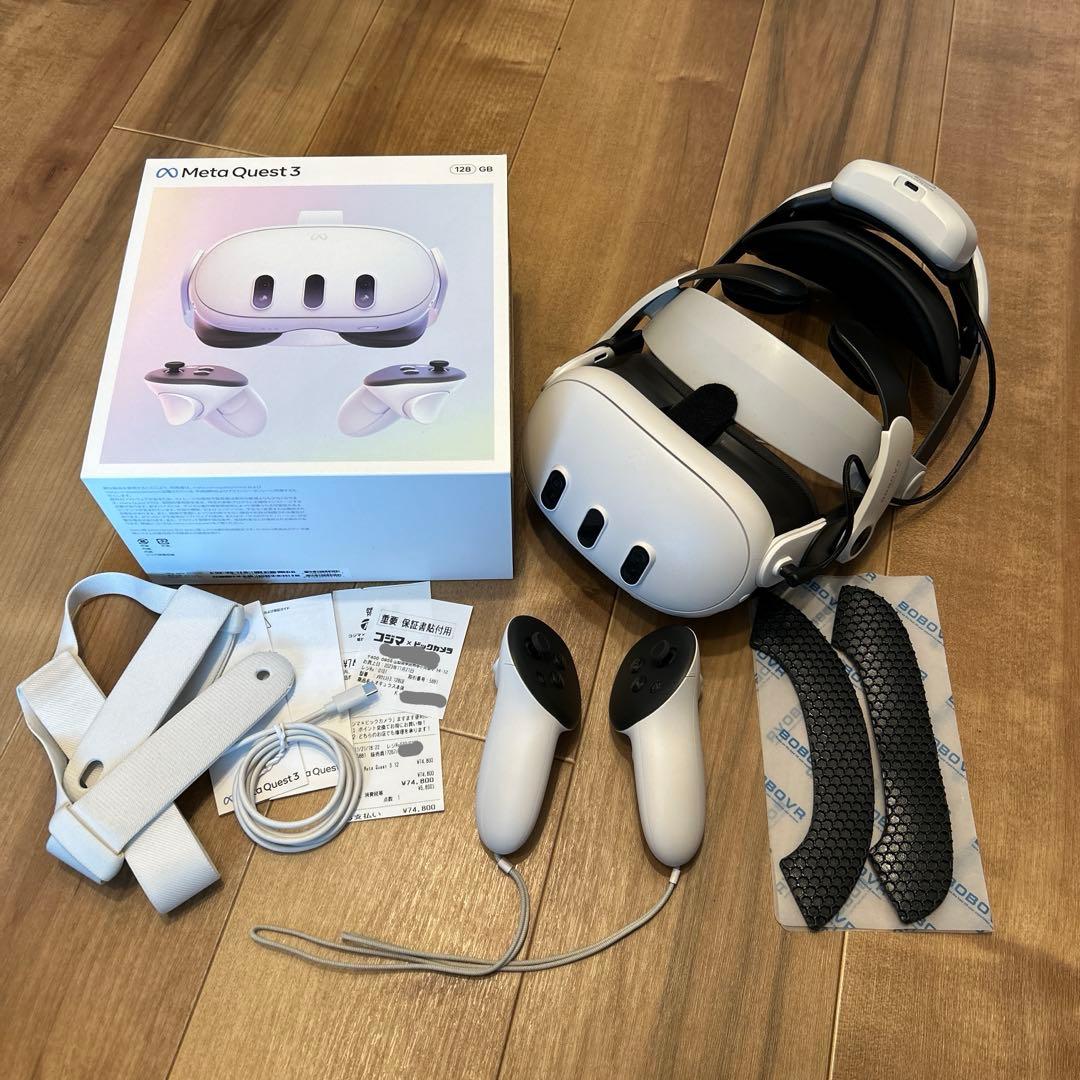 ざ*わ様 動作確認済み　 quest3 128GB + vovovr m