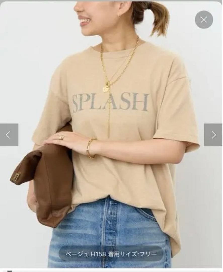 【AMERICANA/アメリカーナ】 LOGO TEE