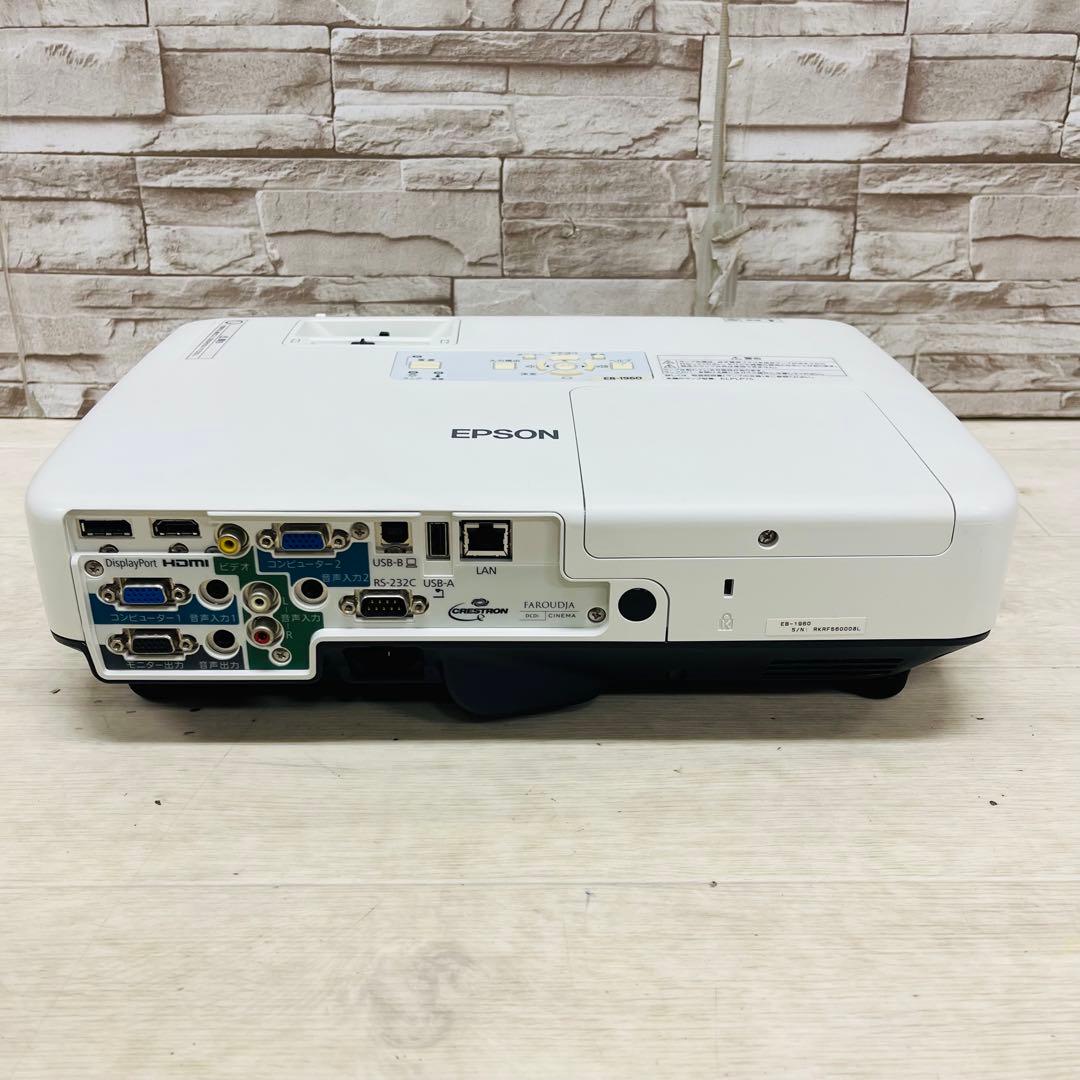 美品 EPSON エプソン LCDプロジェクター EB-1960