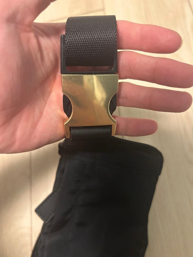 ORSETTO ブラック ボディバッグ・ウエストポーチ