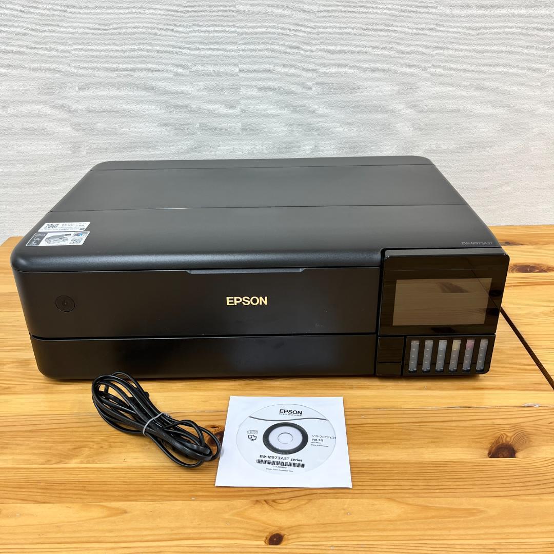 EW-M973A3T 印刷376枚 EPSON エコタンク A3ノビ 6色