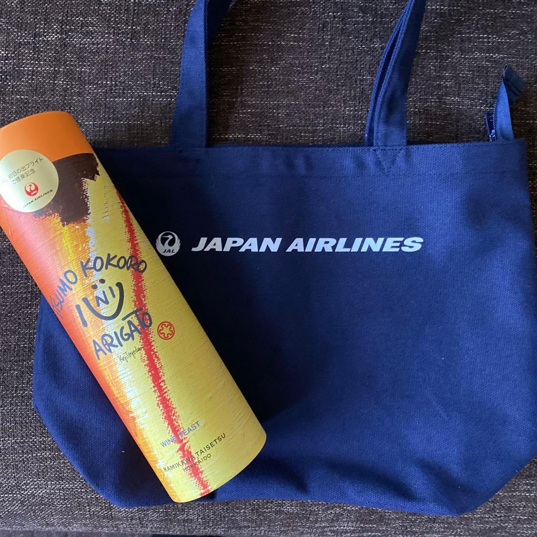 JAL 初日の出フライト2026トート ＆上川大雪酒造「ジャズストラクションズ」