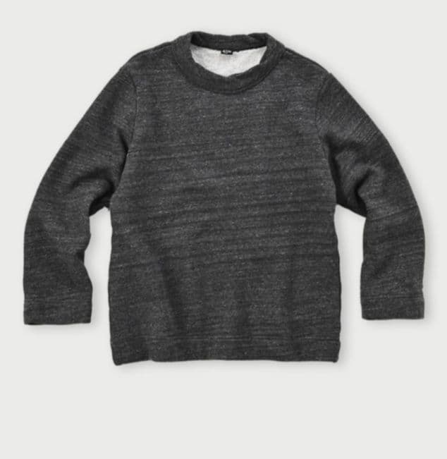 45rpm★裏毛四角スウェット