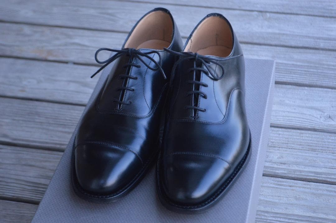 着用1回　CHURCH'S　CONSUL　65F　ブラック　コンサル