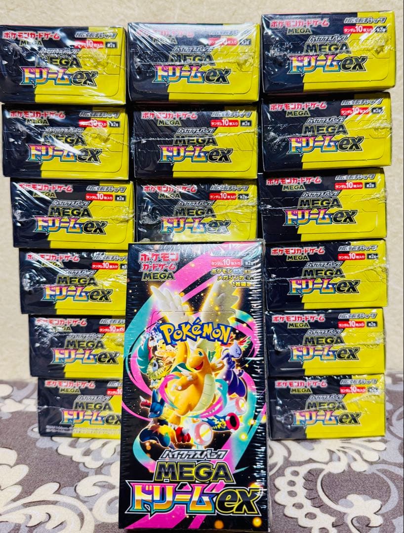 ポケモンカードゲーム MEGAドリームex シュリンク付未開封 19BOX