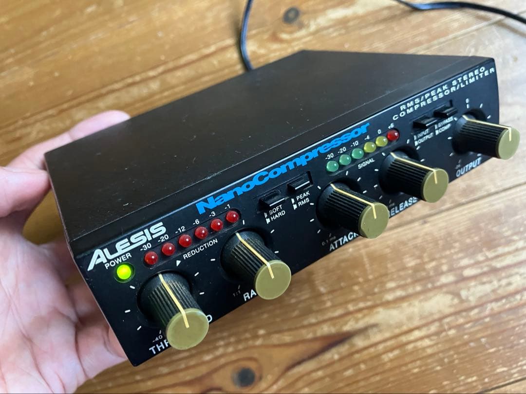 名機 Alesis Nano Compressor 改造品 3630姉妹機