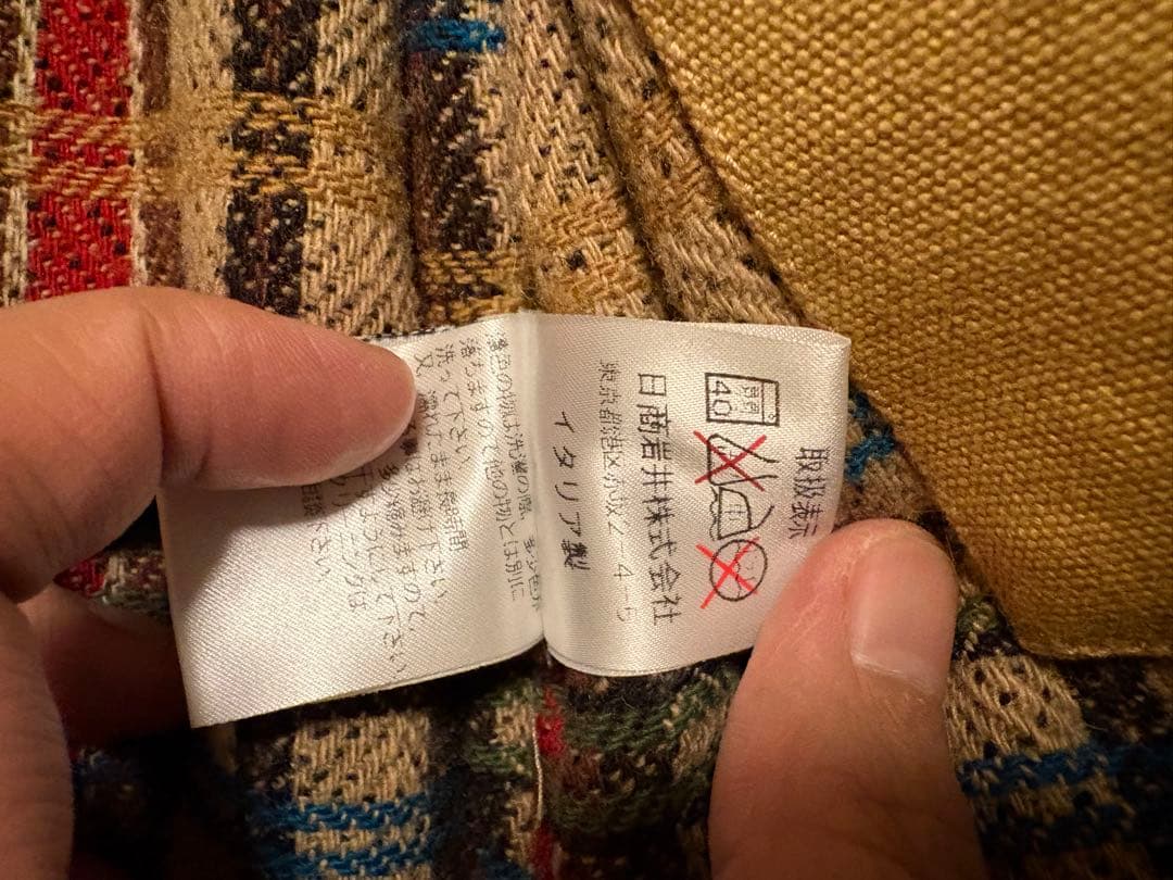 Marlboro Classics　イタリア製　ダック生地　カバーオール　L 茶