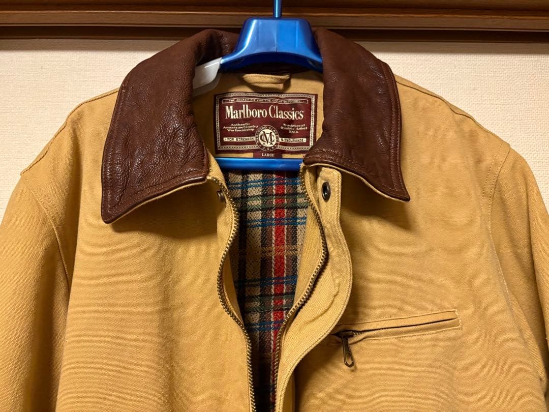Marlboro Classics　イタリア製　ダック生地　カバーオール　L 茶