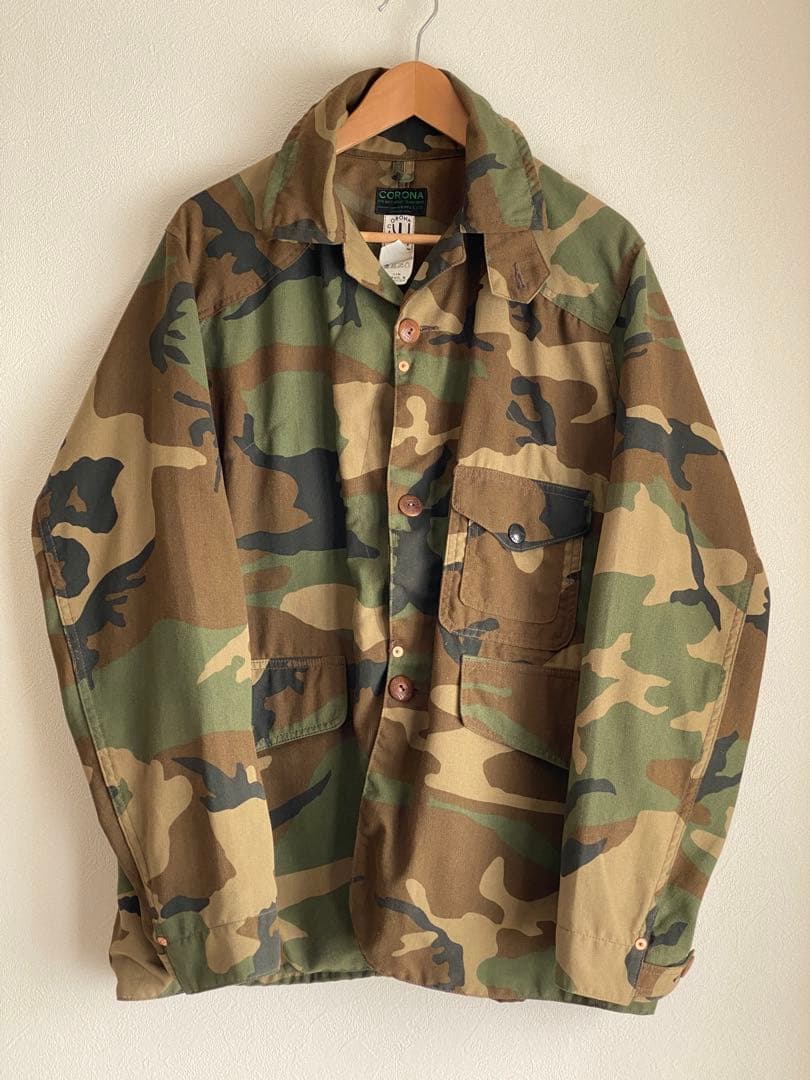 CORONA Utility カモフラージュ柄　ハンティングジャケット XL