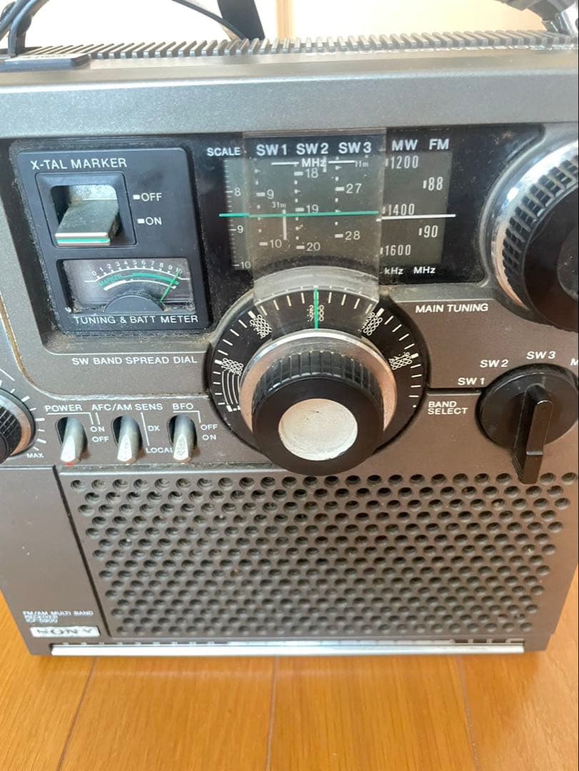 【希少】SONY ICF-5900 マルチバンドレシーバー動作品　訳あり