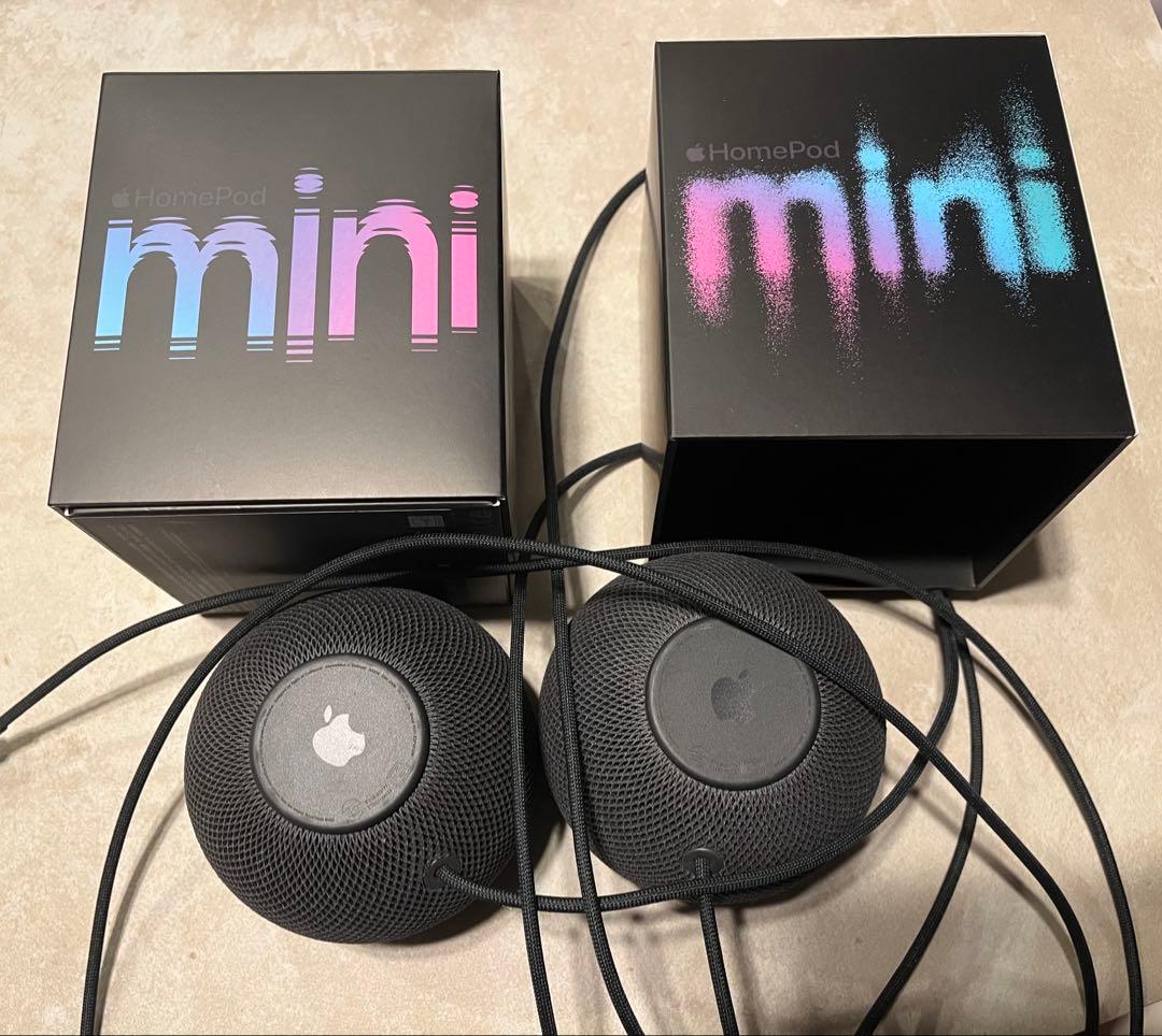 Apple Pod mini ブラック 2個セット