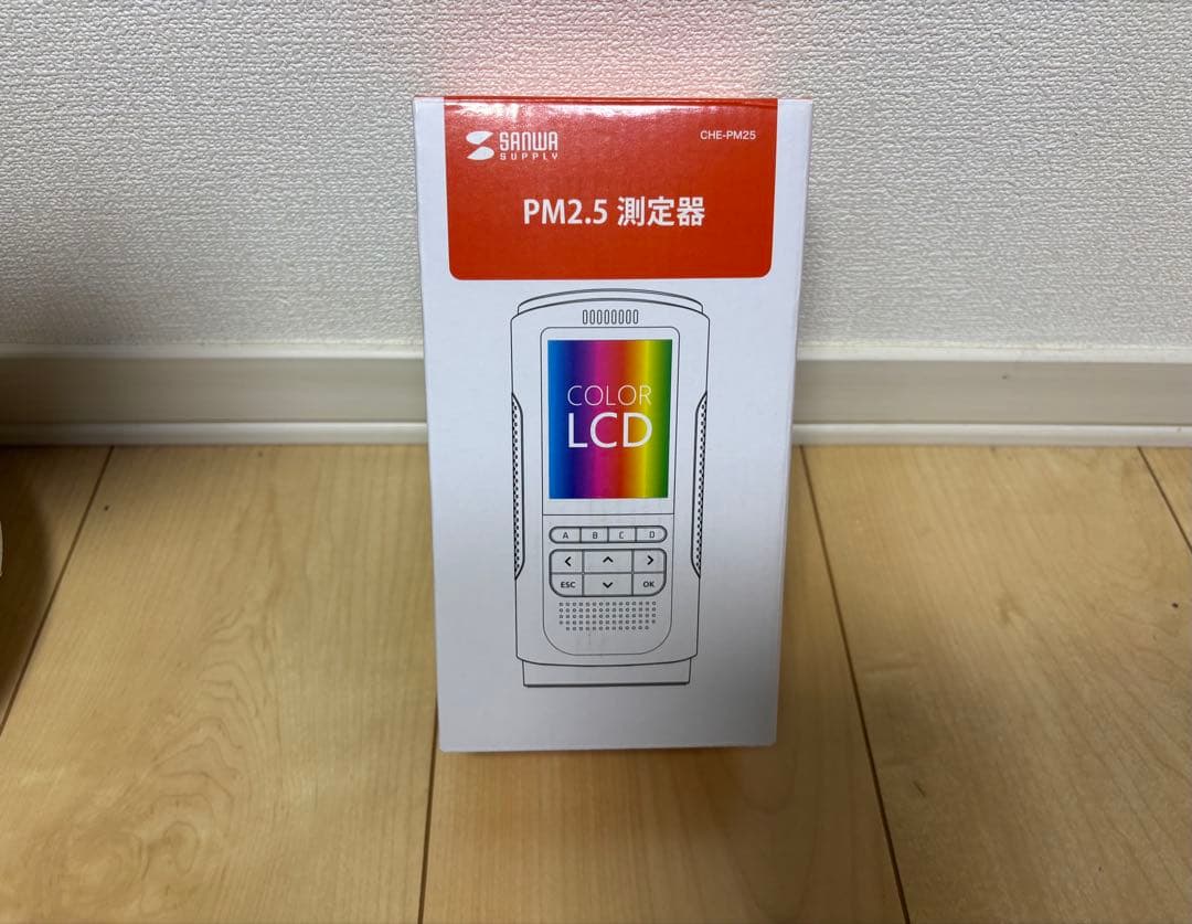 PM2.5 測定器 カラーディスプレイ