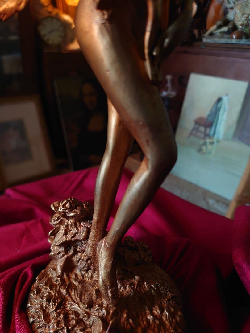 ヴィンテージ　ブロンズ像「勝利の女神」