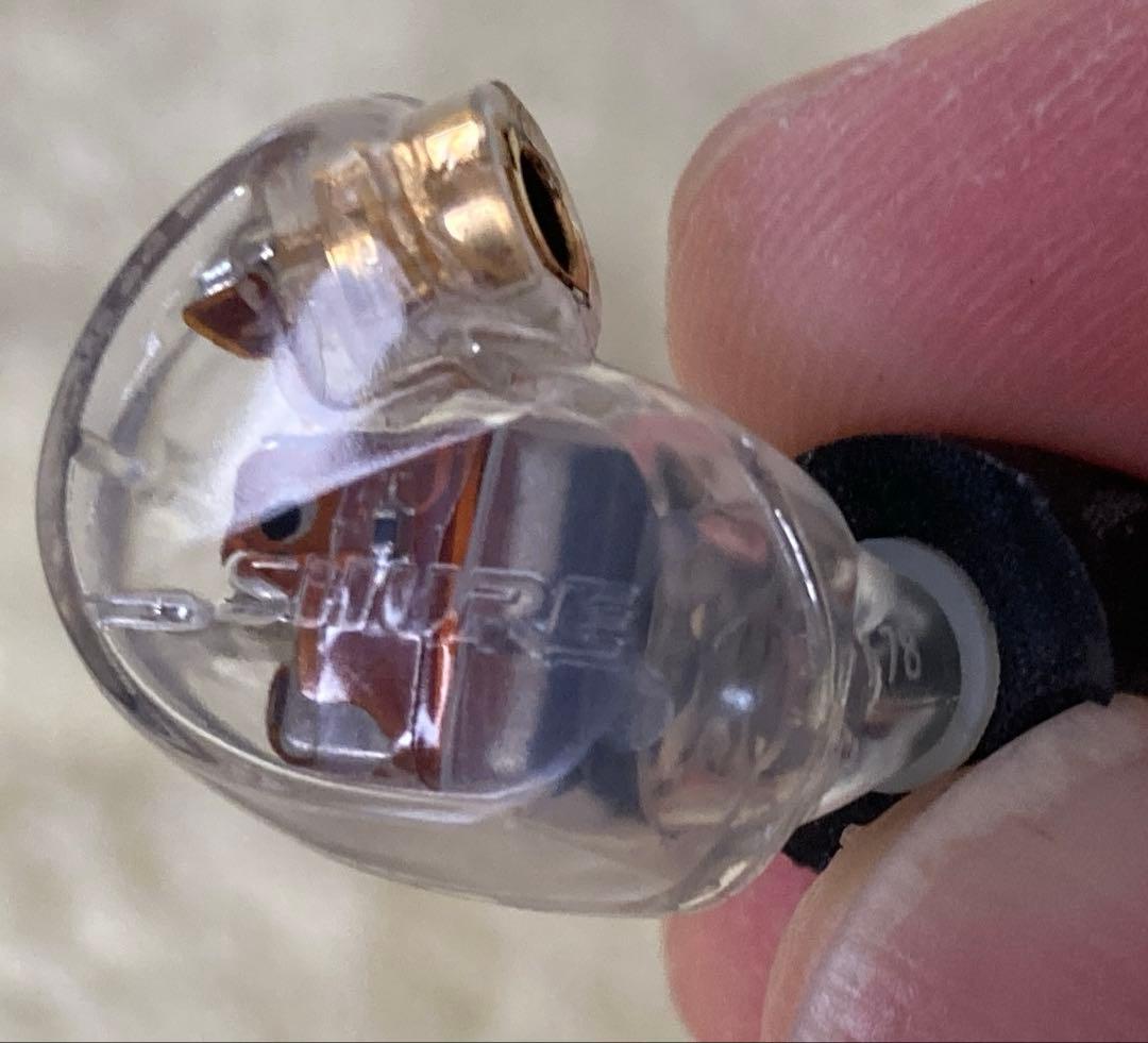 SHURE イヤホン SE535 クリア