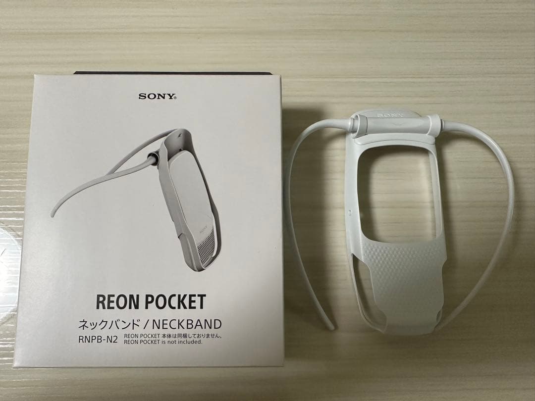 REON POCKET 3 専用ビジネスシャツ(M) ネックバンド 3点セット