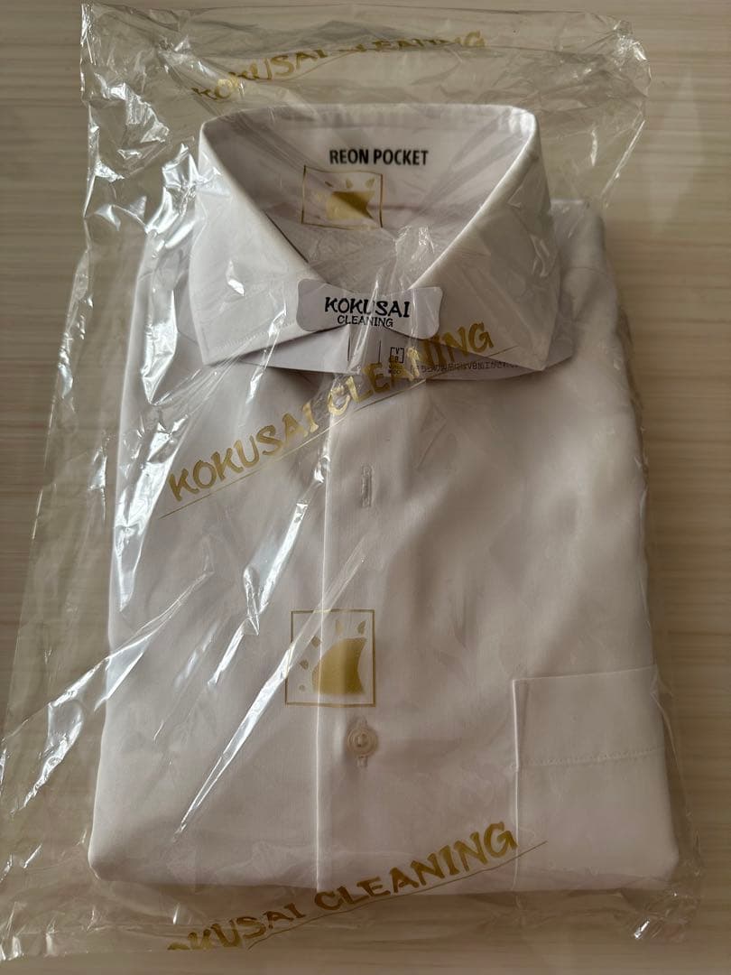 REON POCKET 3 専用ビジネスシャツ(M) ネックバンド 3点セット