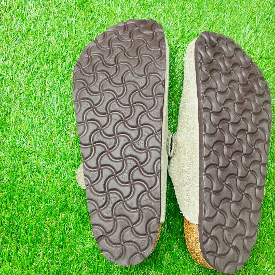 【極美品】BIRKENSTOCK Boston ボストン 本革 厚底 26