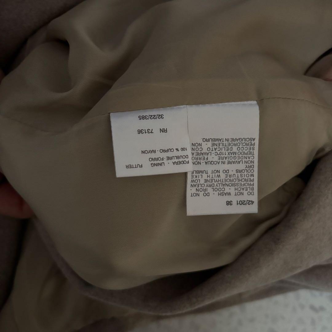 極美品 MaxMara マックスマーラ ウール テーラードジャケット グレージュ