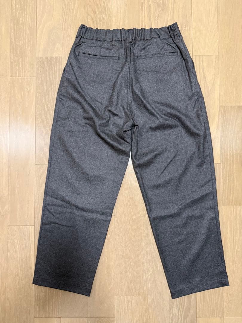 パンツ STILL BY HAND Wool Saxony Easy Slacks 46
