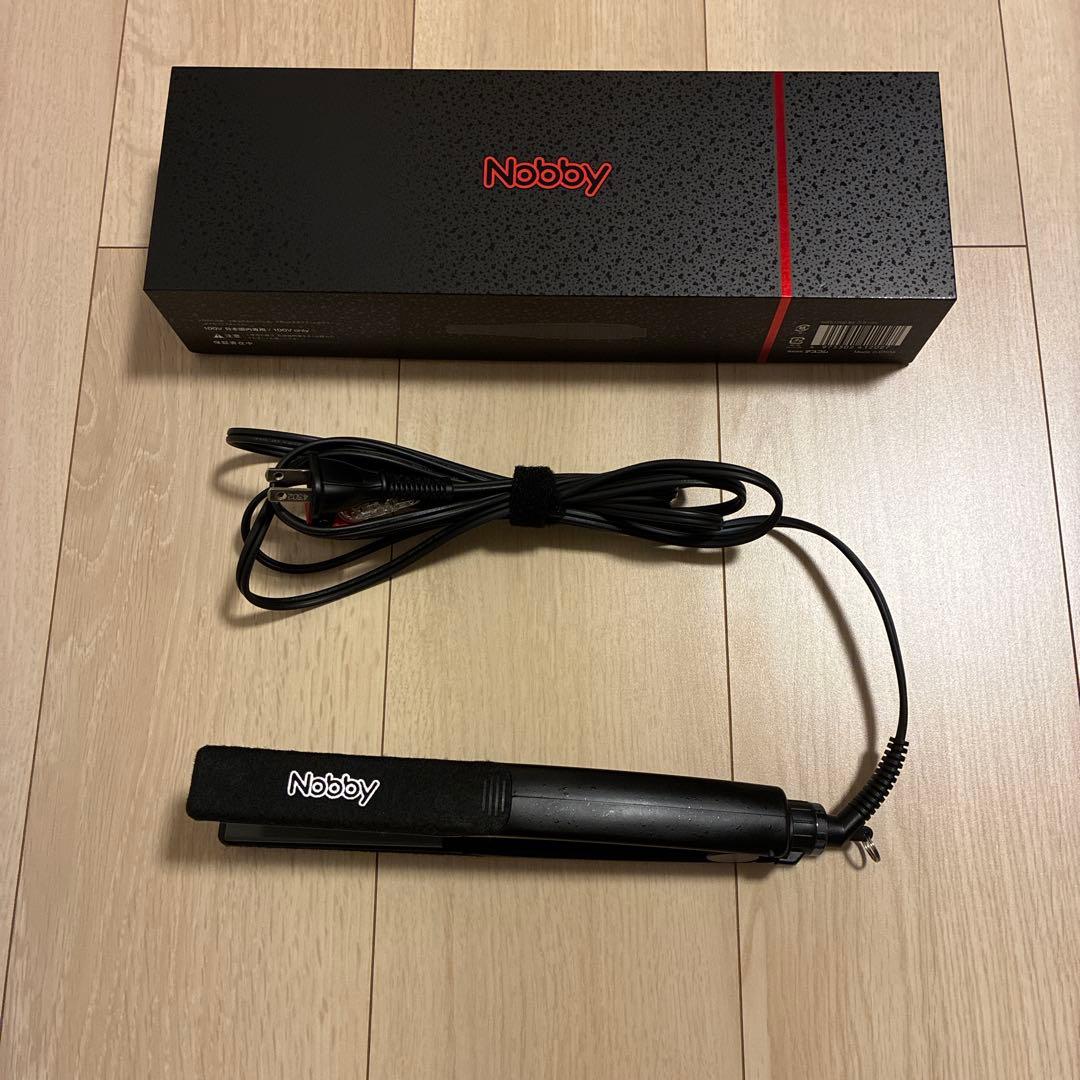 Nobby ストレート ヘアアイロン NBS1200 ブラック　テスコム ノビー