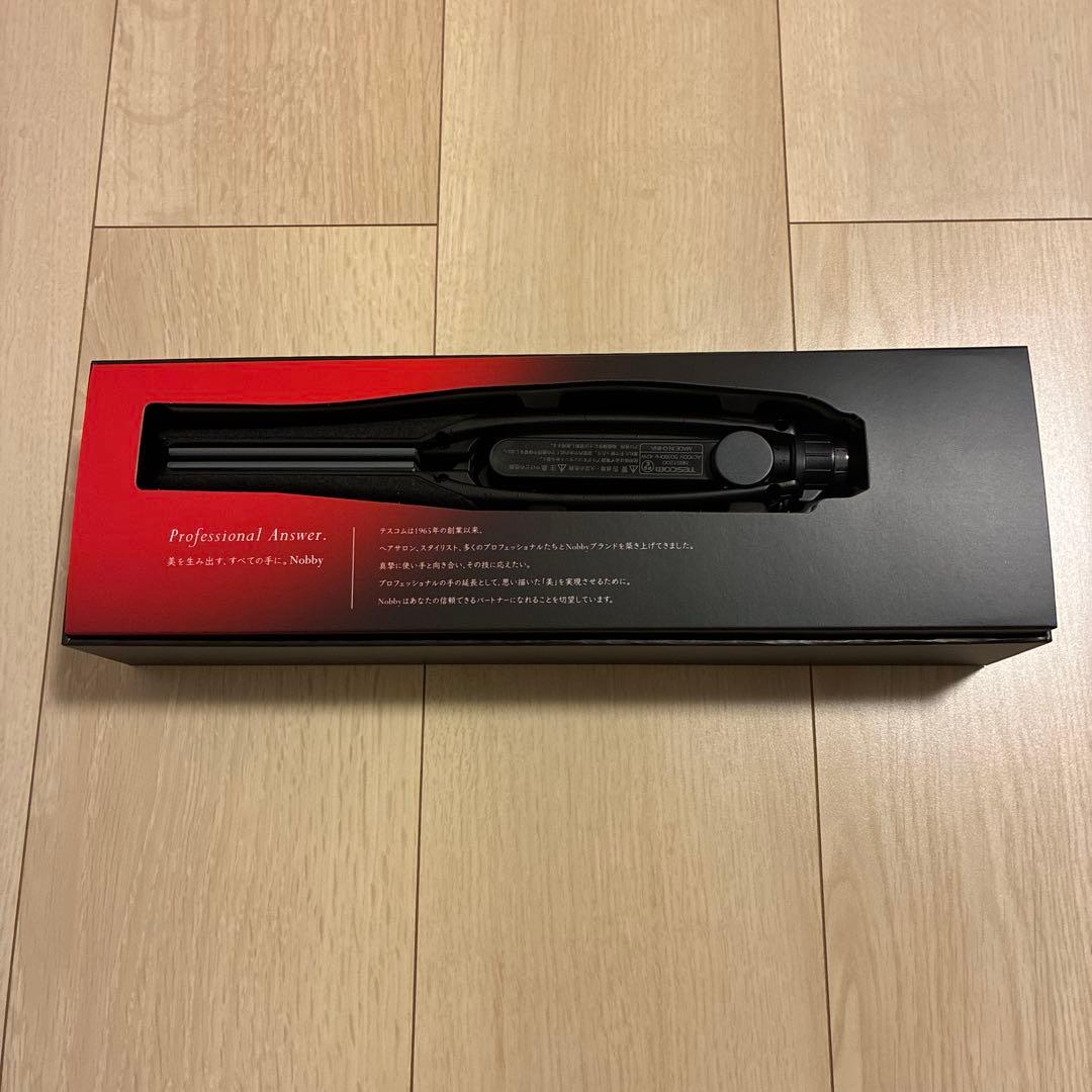 Nobby ストレート ヘアアイロン NBS1200 ブラック　テスコム ノビー