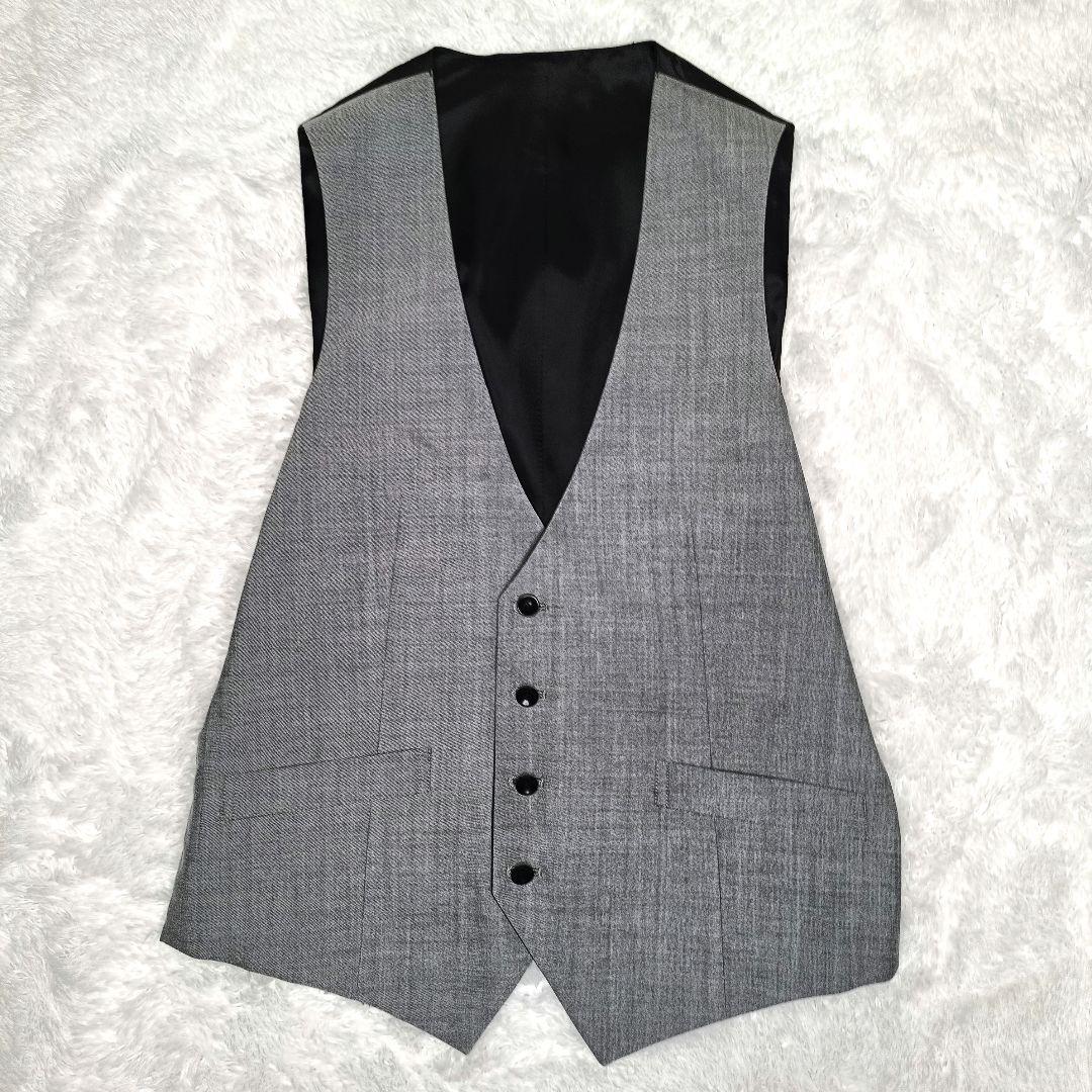 スーツセレクト　ビジネススーツ　セットアップ　スリーピース　ブラック