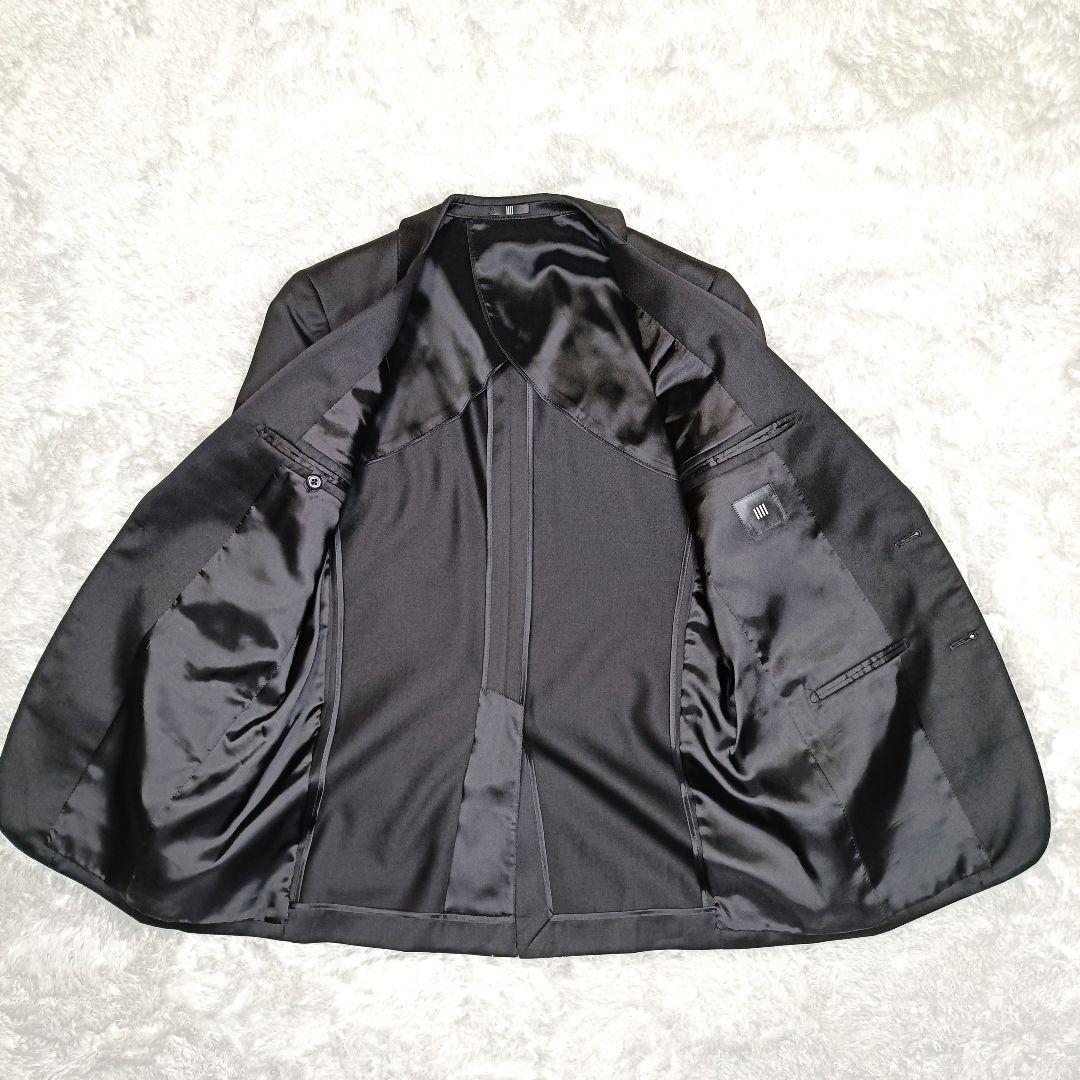 スーツセレクト　ビジネススーツ　セットアップ　スリーピース　ブラック