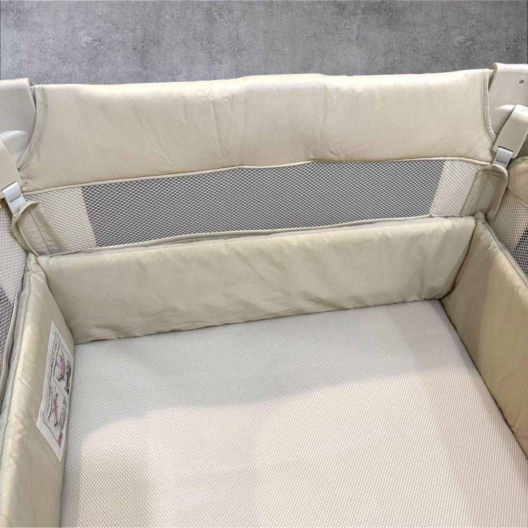 美品✨ Aprica アップリカ ココネルエアー ベビーベッド 折りたたみ式